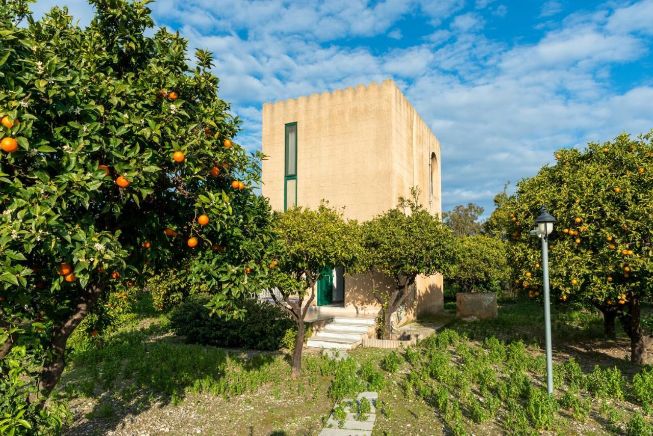 The Tower With The Orange Tree Garden Villa Ialysos  Ngoại thất bức ảnh